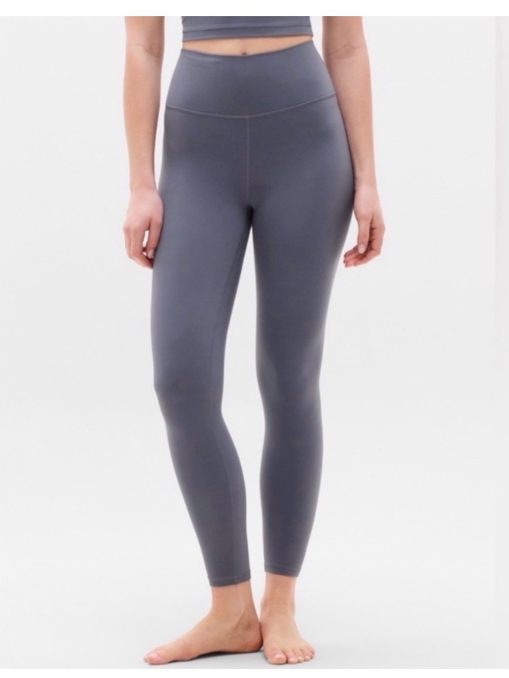 Athleta Transcend 7/8 Tight Legging - Slate Blue
